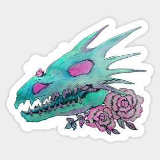 Skulled Sticker